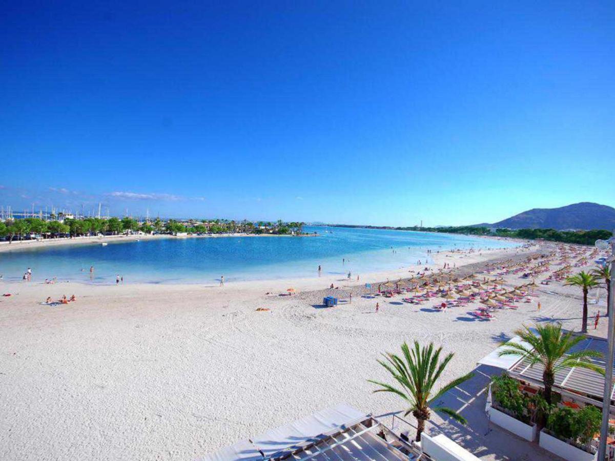 Apartamento Arcoiris, Con Piscina Y Junto A Playa De Alcudia المظهر الخارجي الصورة